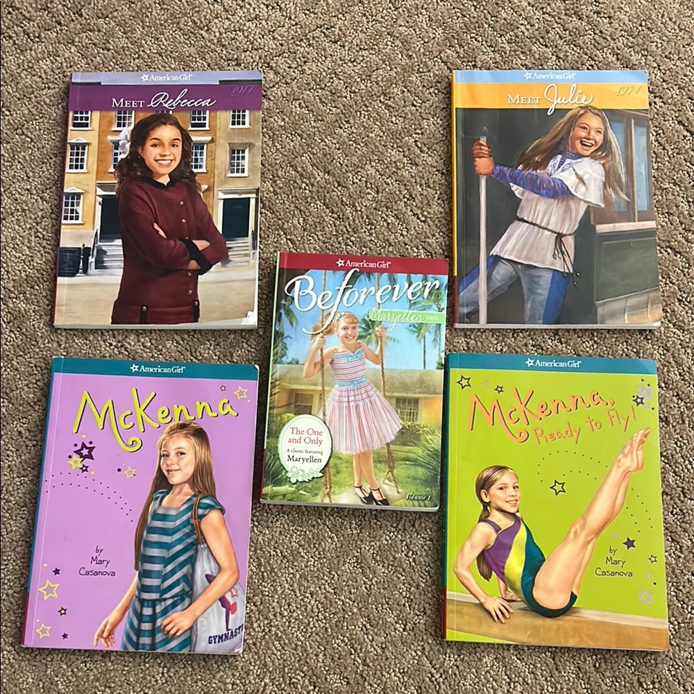 American Girl Paperback Book Collection - Set of 5 books